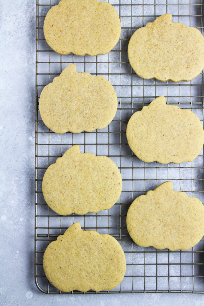 Pumpkin Spice Roll Out Cookies