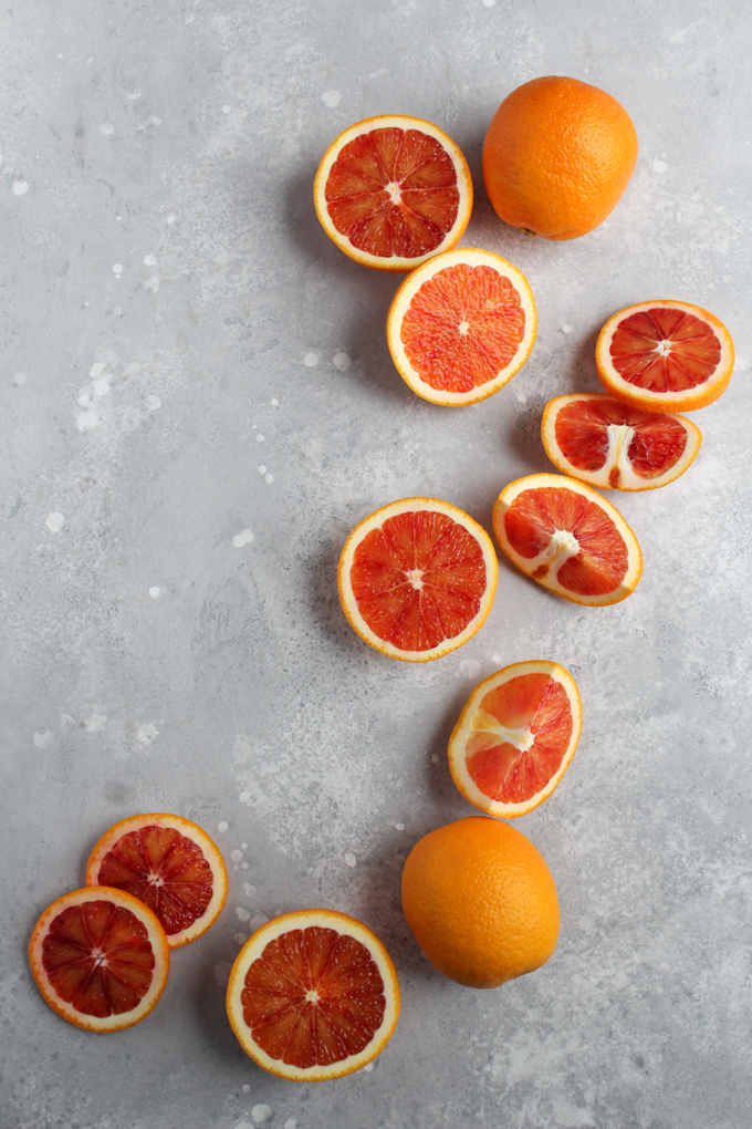 Blood Orange Panna Cotta