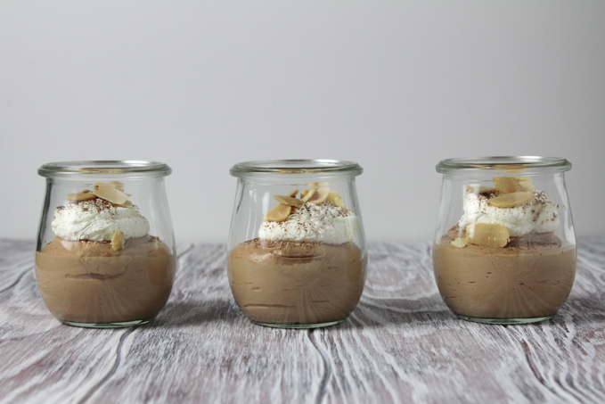 Chocolate Almond Cheesecake Mousse