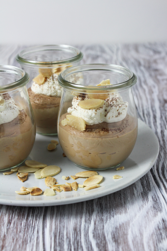 Chocolate Almond Cheesecake Mousse