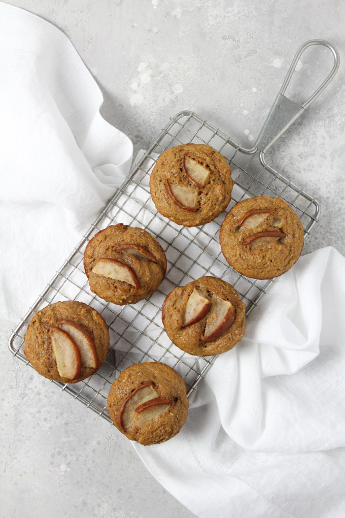 Pear Cardamom Muffins