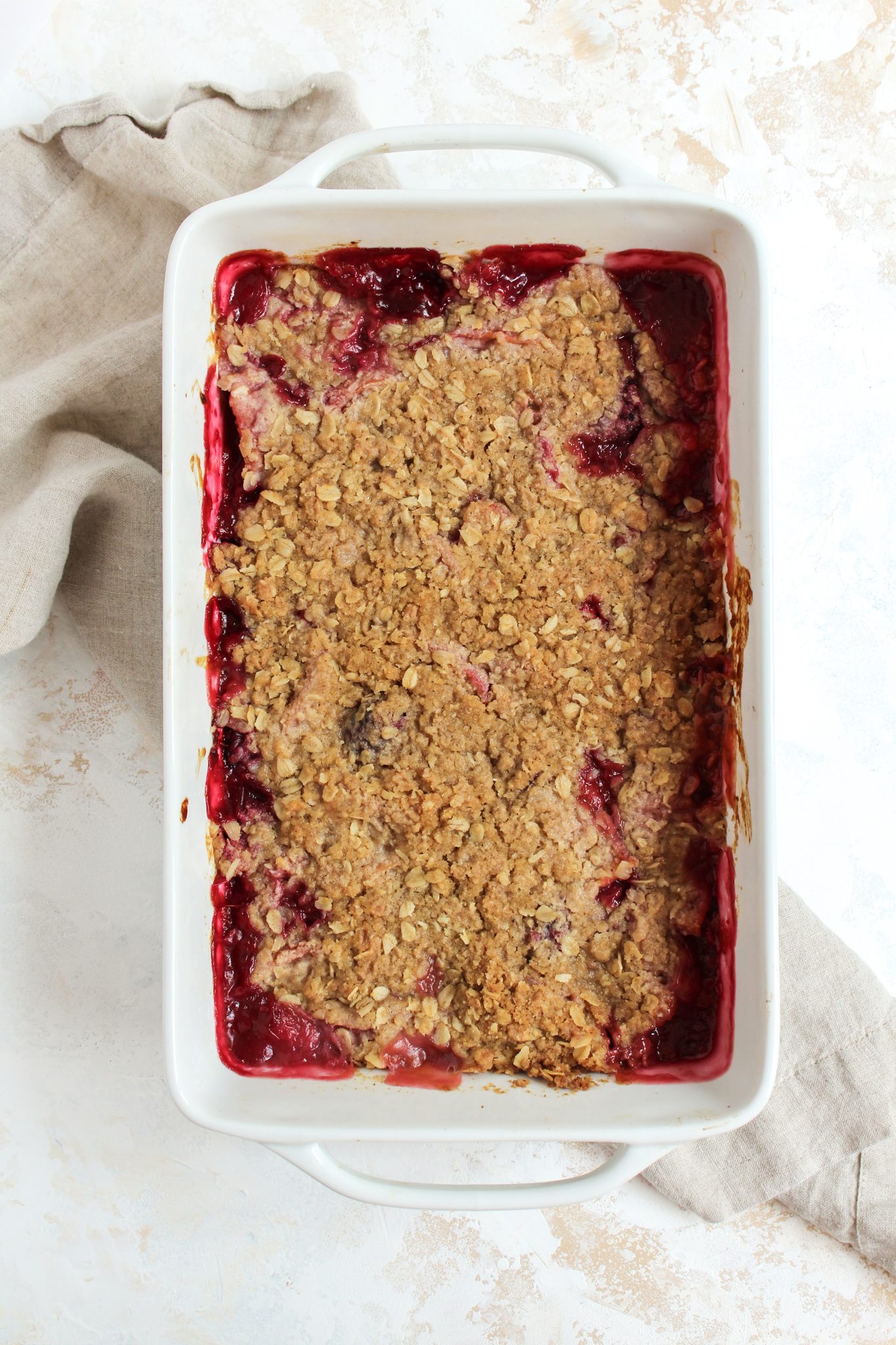 Peach Blackberry Crisp-2