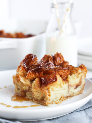 Croissant Bread Pudding-6