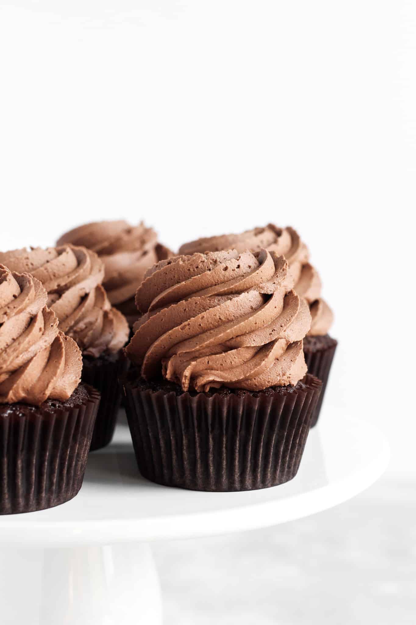 Chocolate Peanut Butter Cupcakes-8