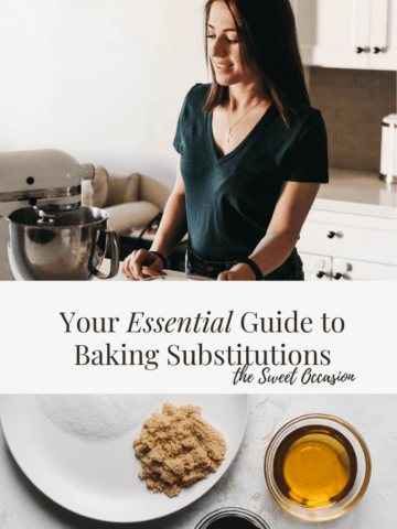 Essential Guide to Baking Substitutions