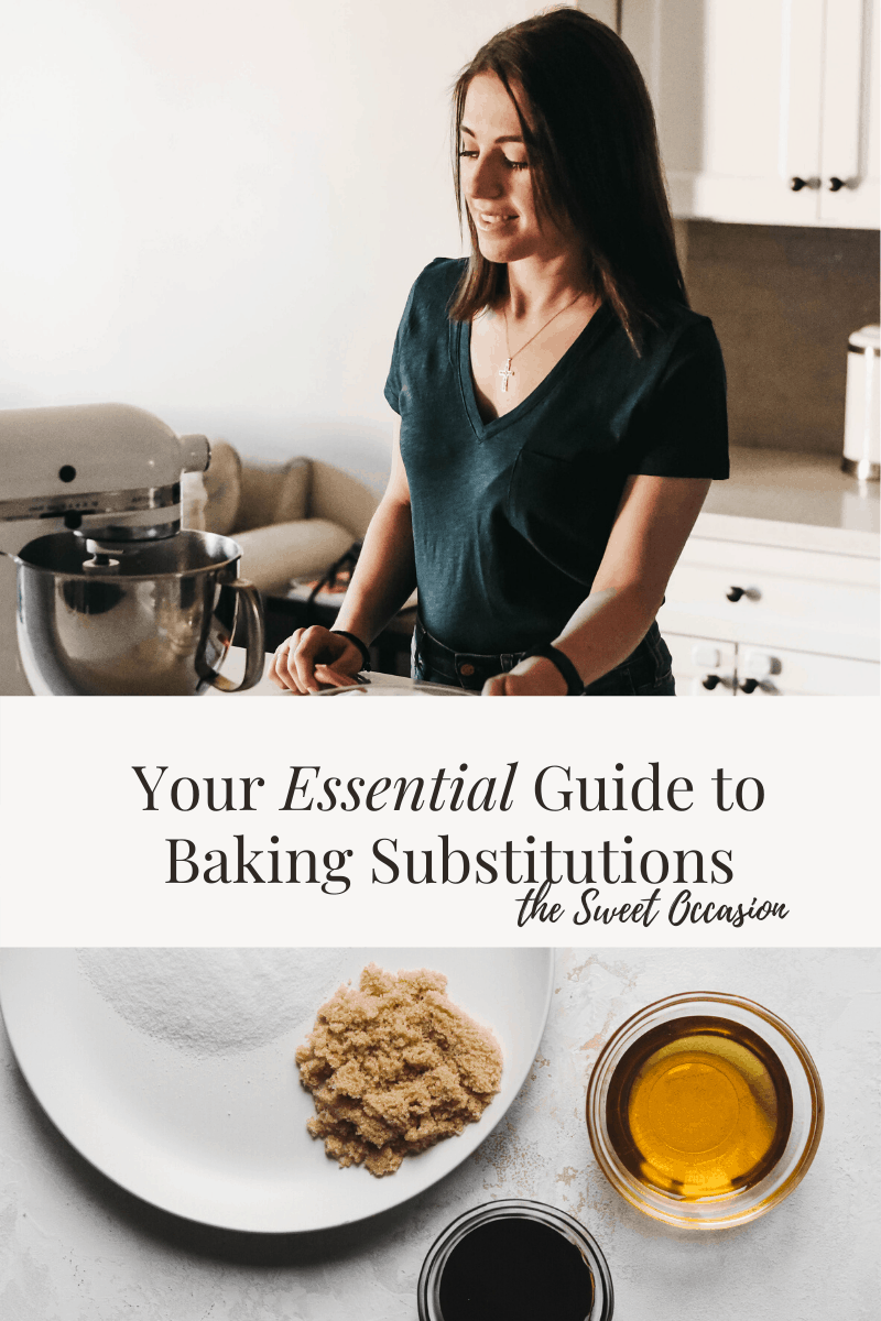 Essential Guide to Baking Substitutions