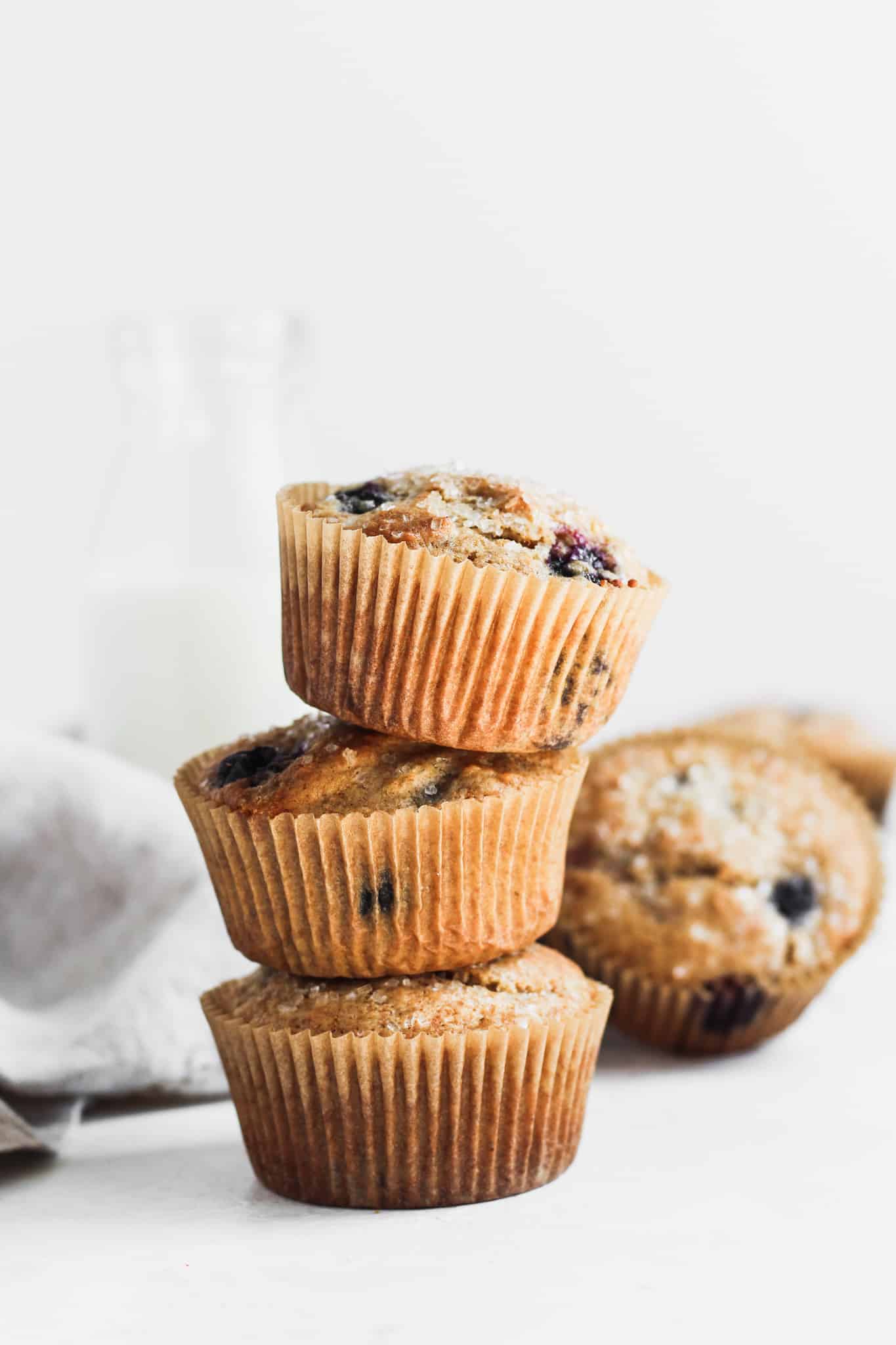 Whole Wheat Blueberry Muffins-5